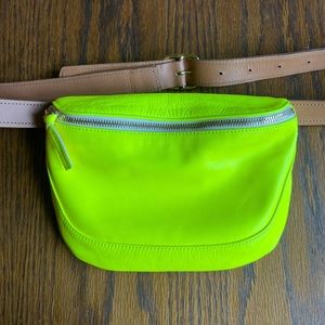 NEW Rare Neon Clare V Fanny Pack / Belt Bag